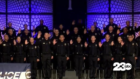 Bakersfield Police Department 2022 graduation ceremony