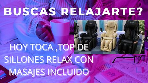 TOP DE 3 SILLONES PARA RELAJARTE SIN PARAR