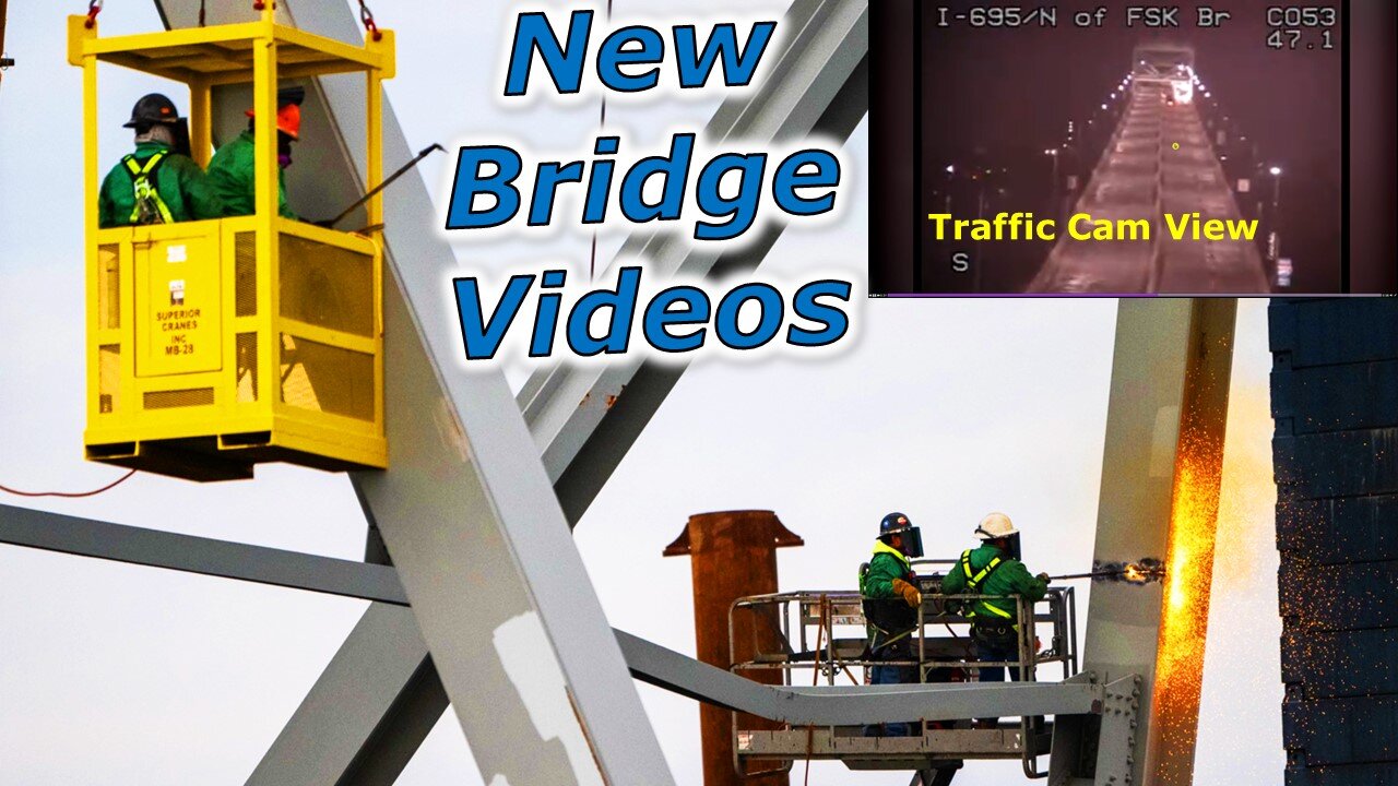 KEY Bridge Demolition SHOCKER! New Camera Angles Reveal All