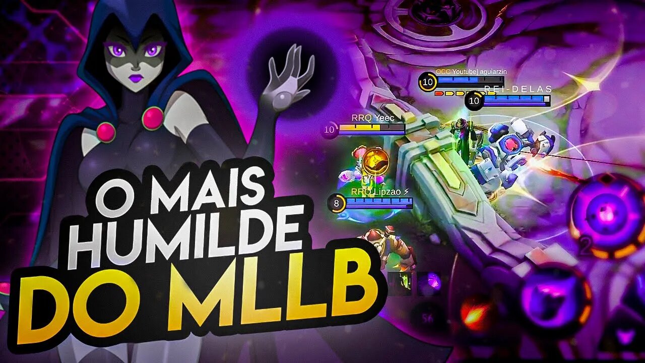 O PLAYER MAIS HUMILDE DO MOBILE LEGENDS | MOBILE LEGENDS