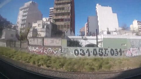 Viajando en el Sarmiento + recorrida por el microcentro (Gopro Session)