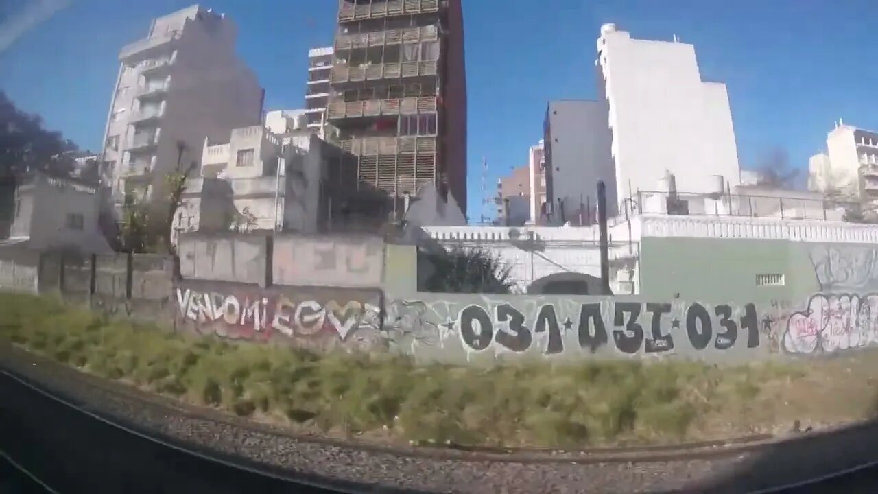 Viajando en el Sarmiento + recorrida por el microcentro (Gopro Session)