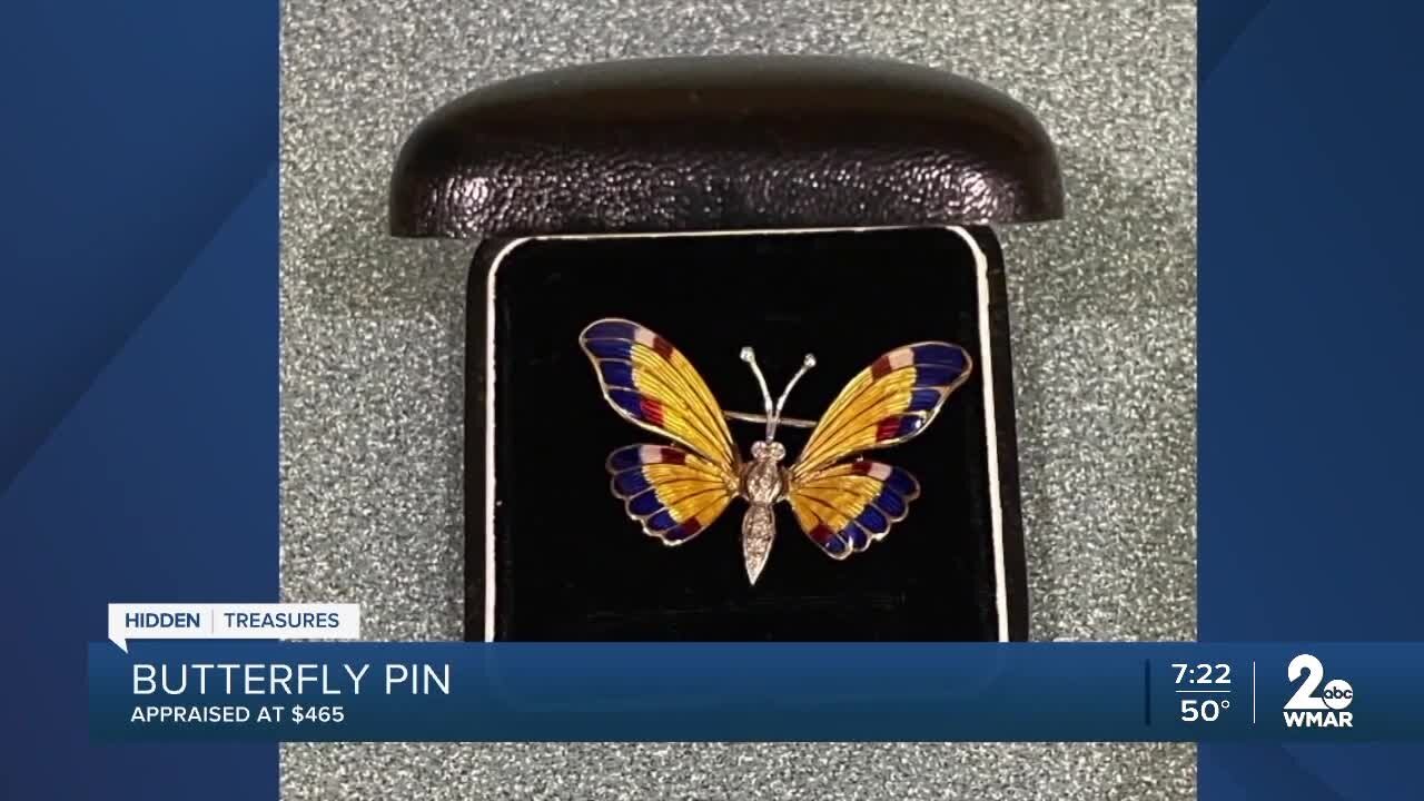 Hidden Treasures: Butterfly Pin