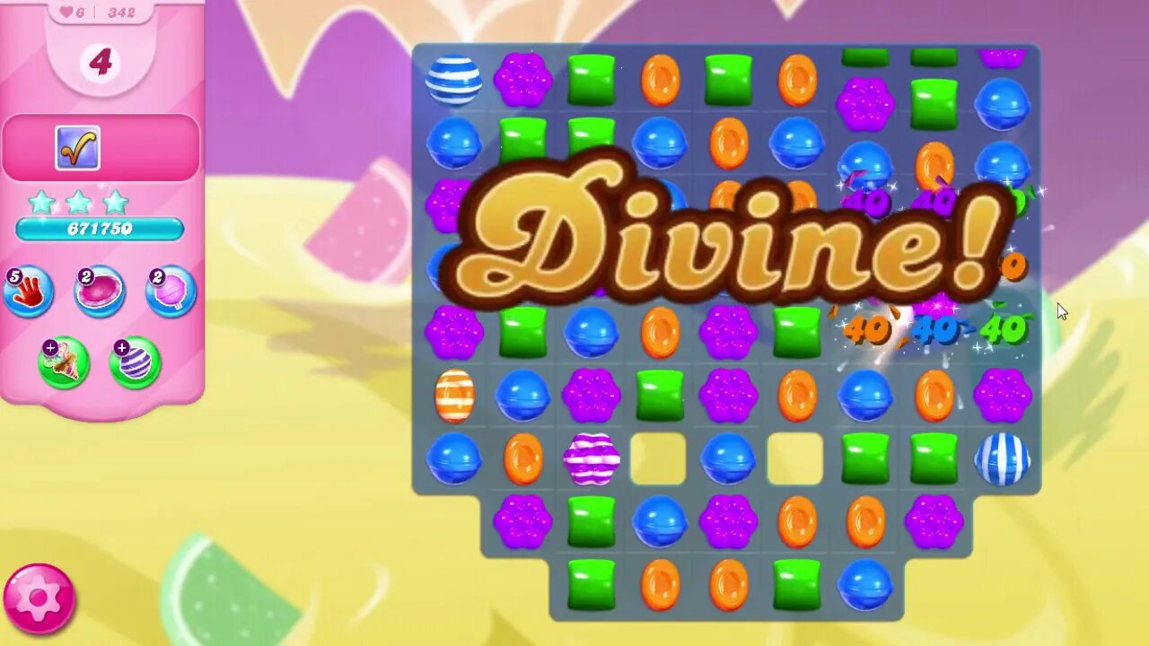 Candy Crush Saga Level 342