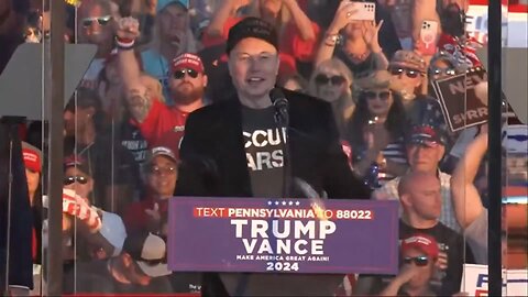 The Full Speech: Elon Musk Goes 'Dark MAGA' At Butler, Pennsylvania Trump Rally