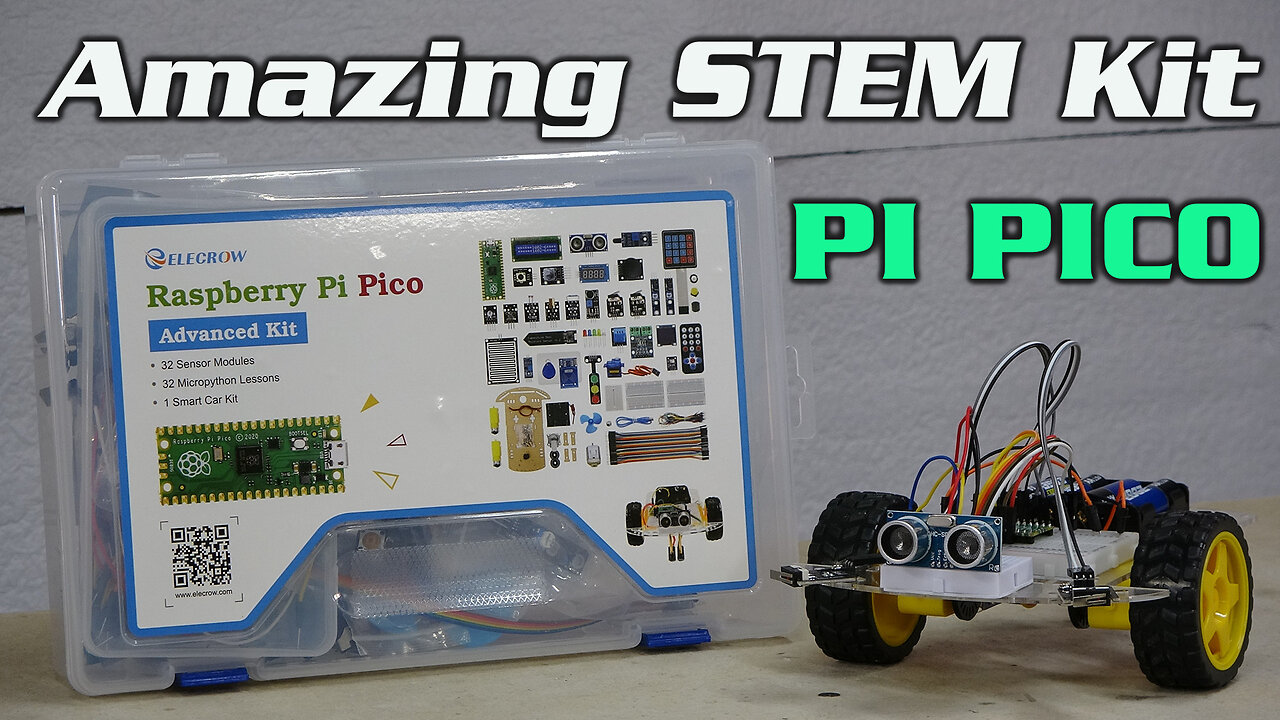 Amazing Maker Kit! Elecrow Pi Pico Advanced Kit | HobbyView