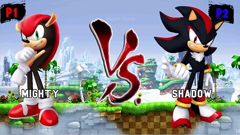 Mighty & Sonic all forms VS Shadow I Sonic Mugen