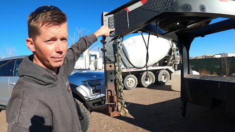 DIY Homemade Gooseneck Trailer Walk Around