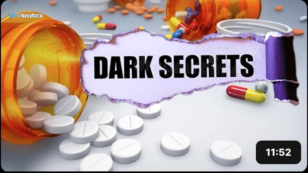 'BIG PHARMA'S BIG SECRET "PROFITS BEFORE THE PEOPLES HEALTH AND WELL BEING"