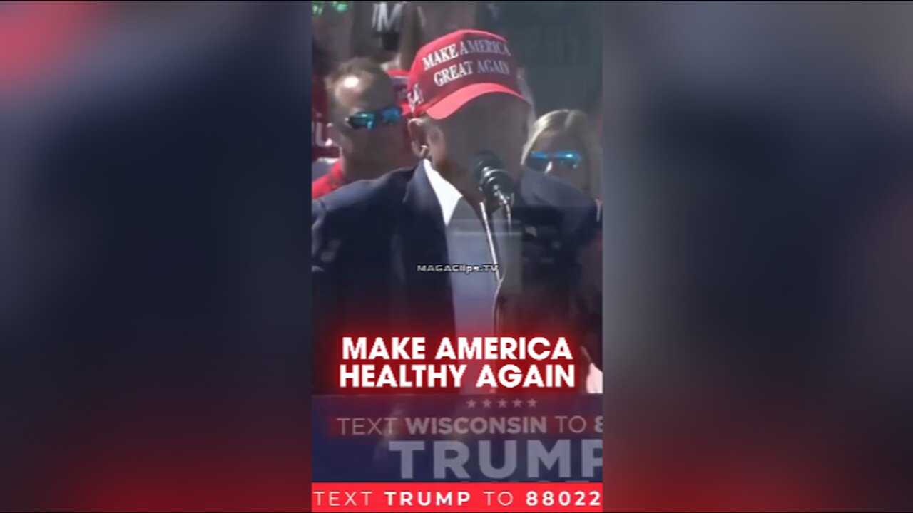 Trump & Robert Kennedy Jr Pledge To Make America Healthy Again - 9/7/24