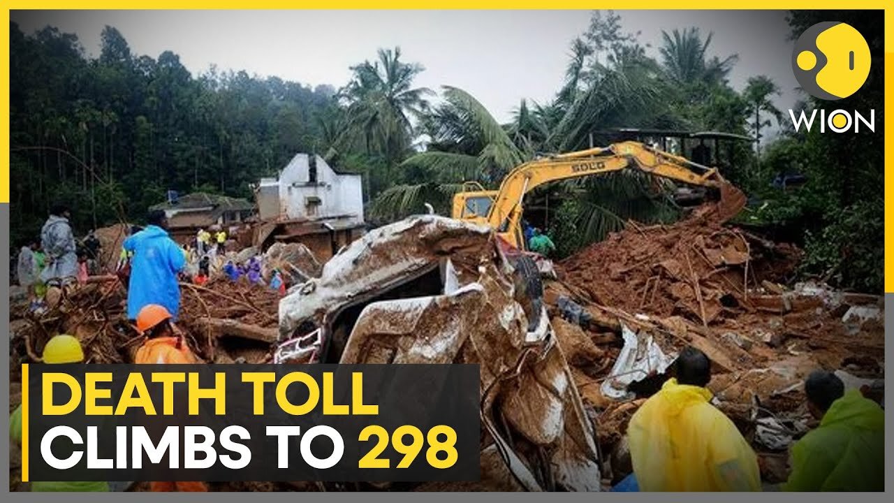 Wayanad landslides: At least 298 killed, over 200 others injured | India News | WION | NE