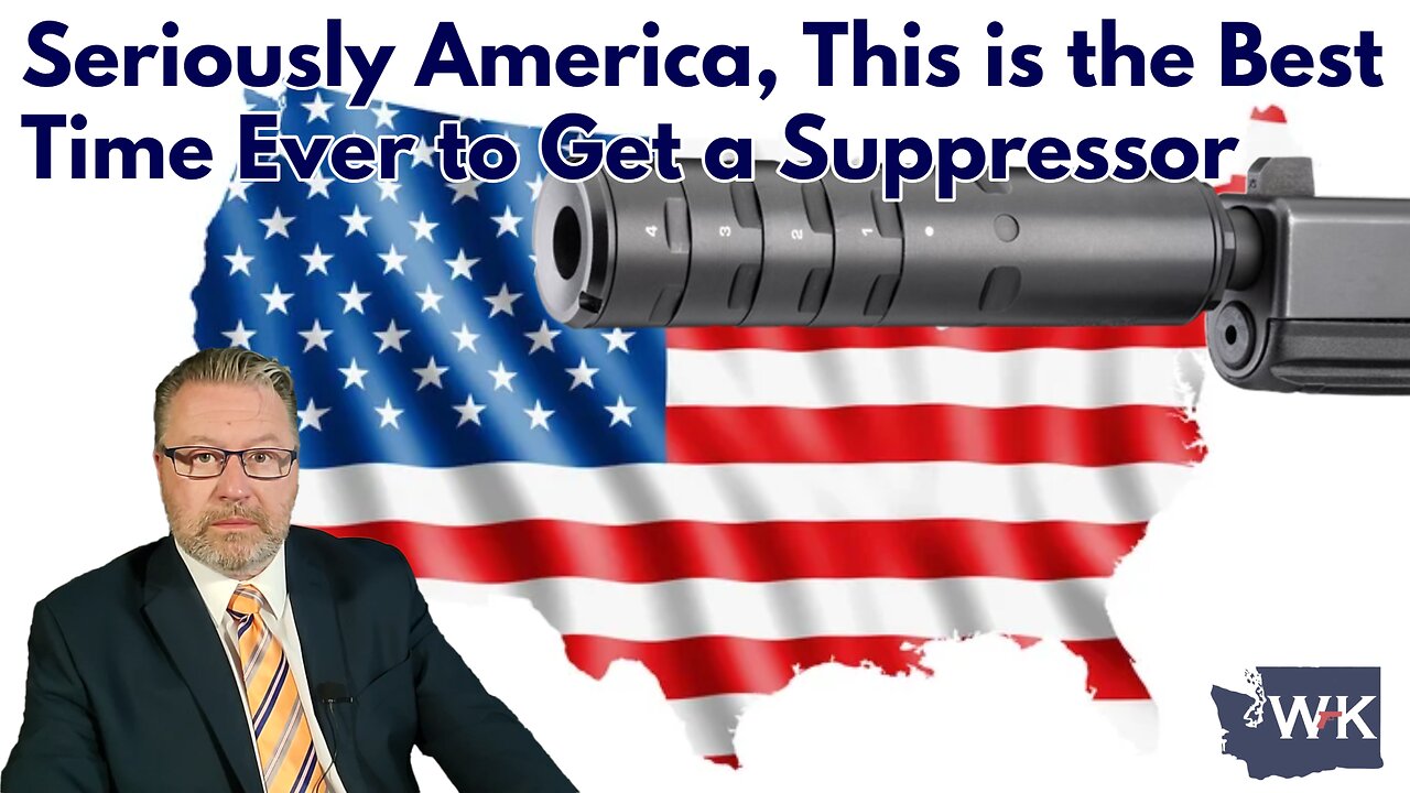 Seriously America, This is the Best Time Ever to Get a Suppressor