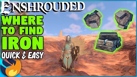 Enshrouded Iron Ore Location And How To Reach Kindlewastes Spire Easy