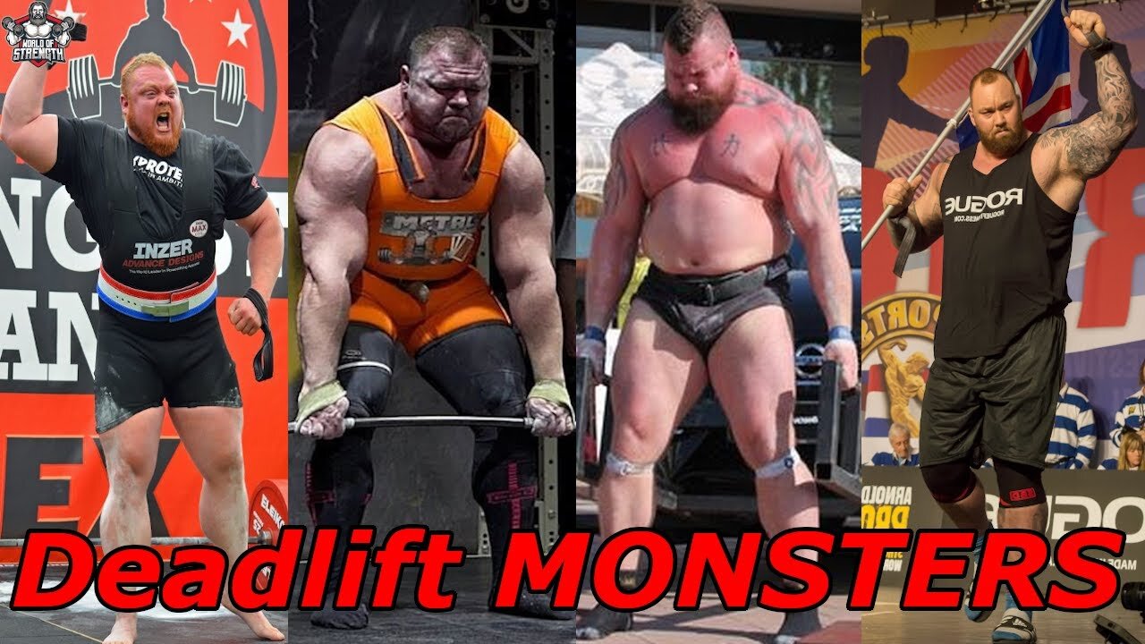 𝐏𝐑𝐎𝐆𝐑𝐄𝐒𝐒𝐈𝐎𝐍 of the 𝑫𝑬𝑨𝑫𝑳𝑰𝑭𝑻 - DEADLIFT MONSTERS !!