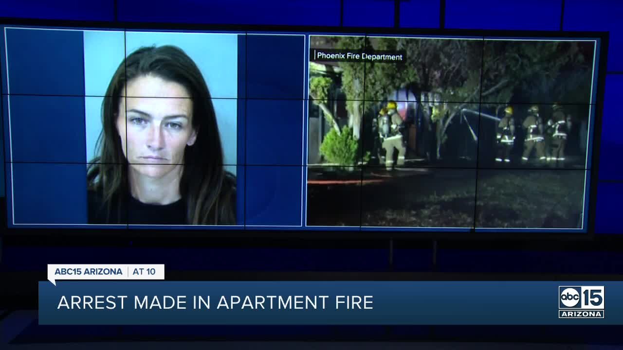 Woman arrested in connection to 12th Street and Maryland Avenue apartment fire