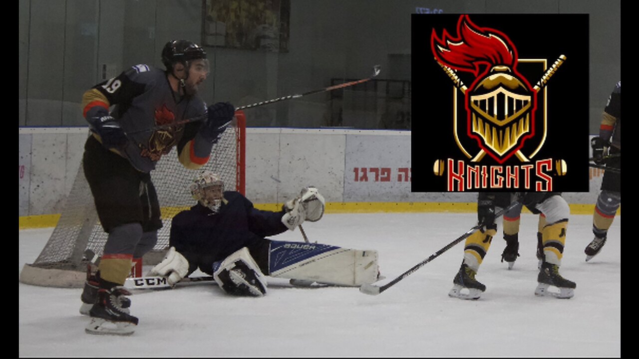 Ra’anana Knights Team Scrimmage #1 | Israel Hockey League 2023 season