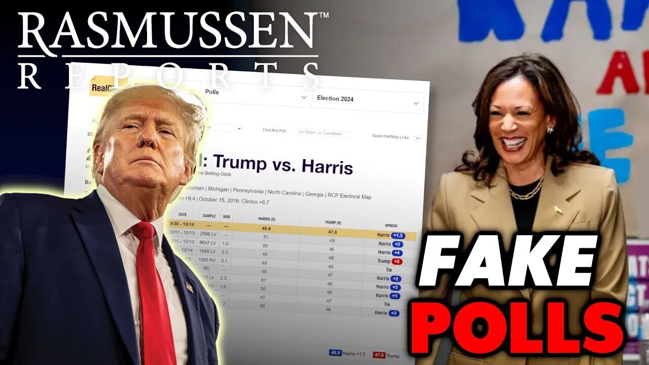 A MIRACLE! Media Pollsters All Move Towards Trump! | Rasmussen Reports