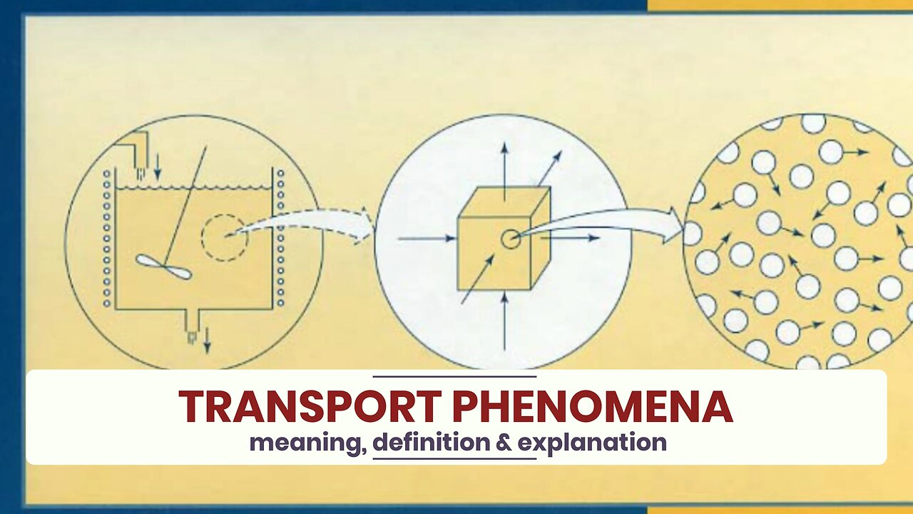 What is TRANSPORT PHENOMENA?