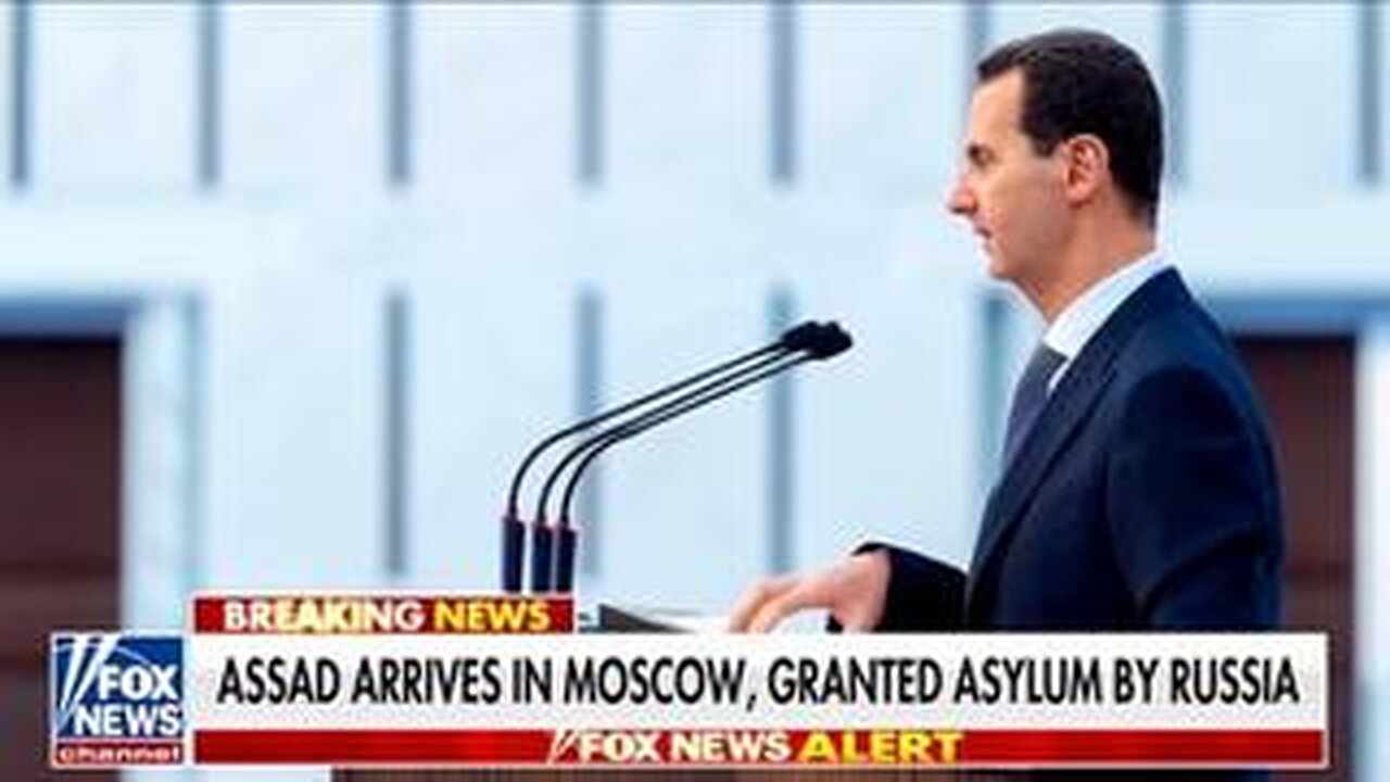 Assad flees Syria, arrives in Moscow after being granted asylum