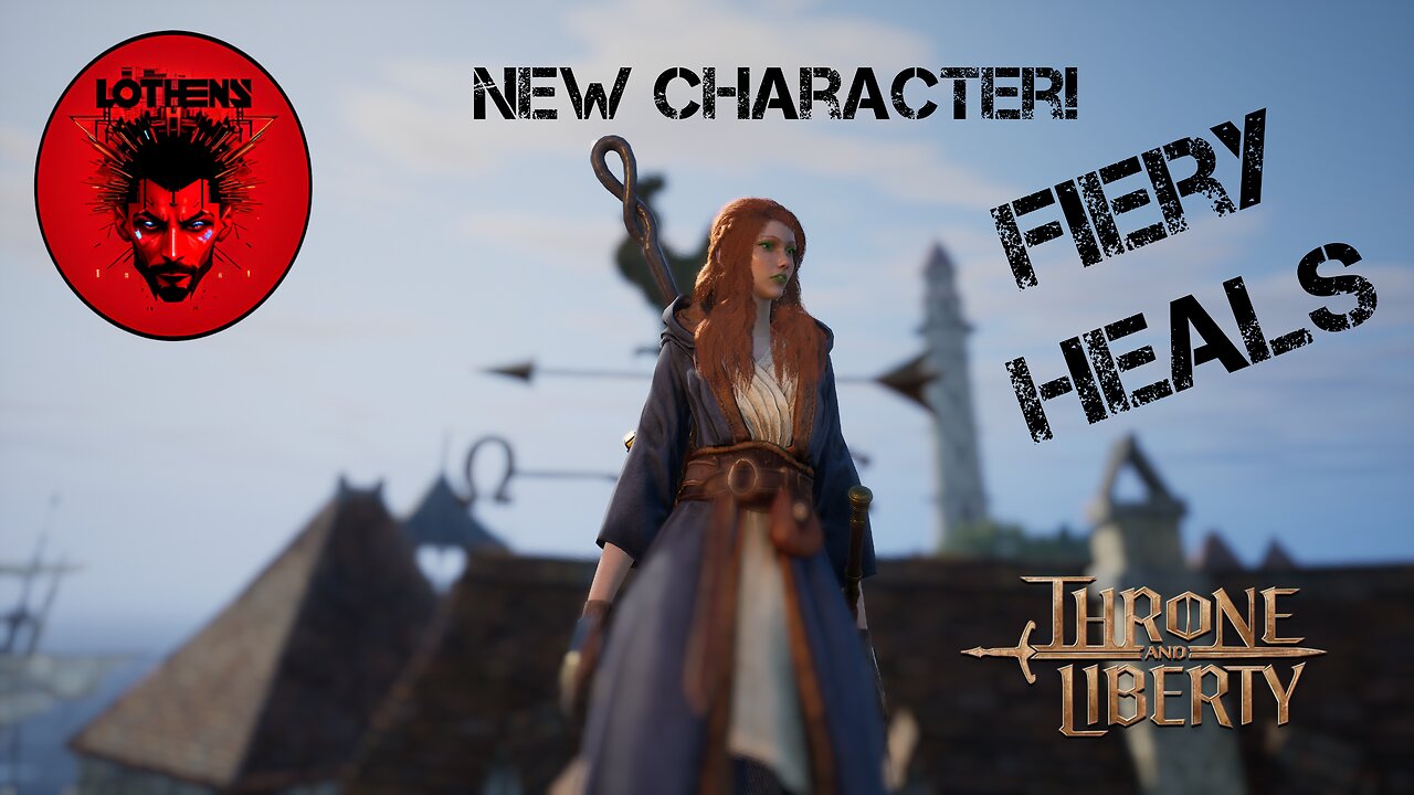 THRONE & LIBERTY New Character FIERY HEALS!