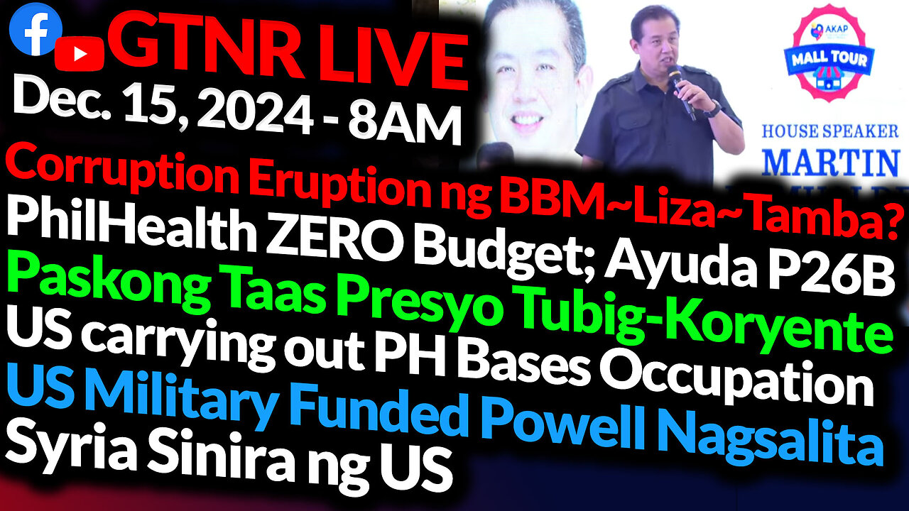 PhilHealth ZERO Budget; Ayuda P26-B? | Foreign Agent Powell Nagsalita | GTNR Ka Mentong and Ka Ado