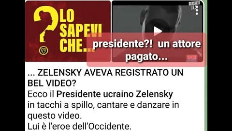 Presidente Ucraino in tacchi a spillo