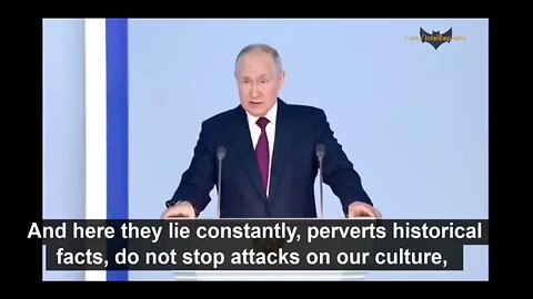 Excerpts From Russian President Putin's Speech