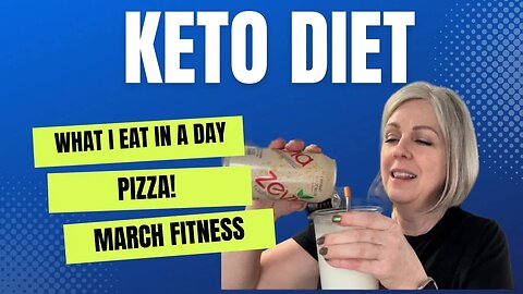March Fitness Day 28 / Weight Loss Update / Chicken Crust BLT Pizza