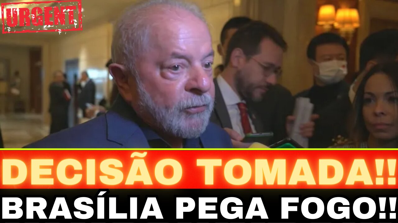 BOMBA!! LULA AGE RÁPIDO!! PRISÃO EM BRASÍLIA!! TENSÃO TOTAL....