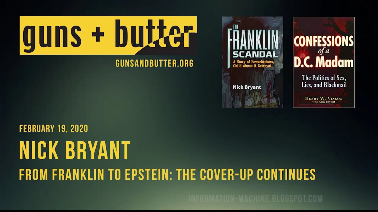 Nick Bryant | From Franklin to Epstein: The Cover-Up Continues