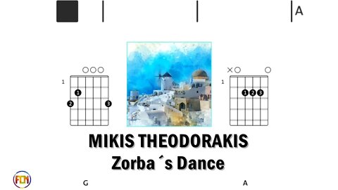 MIKIS THEODORAKIS Zorba΄s Dance - Instrumental Guitar Chords HD