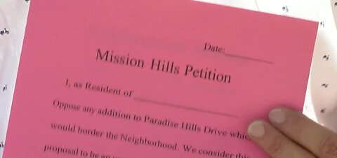 Mission Hills community pushes back on proposed road to Nevada State College