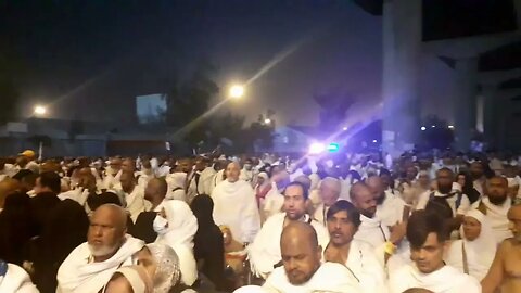 Hajj Day 2, Rush at Arafaat Train Station: for Muzdalifah