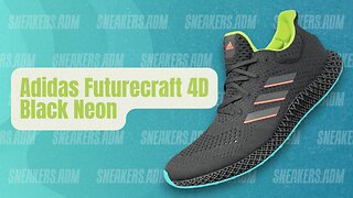 Adidas Futurecraft 4D Black Neon - GZ8626 - @SneakersADM