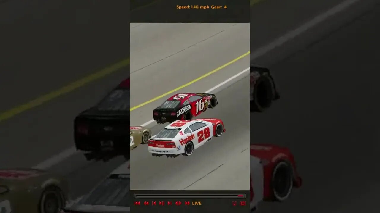 Nascar Racing At Las Vegas NCS22 Mod #shorts