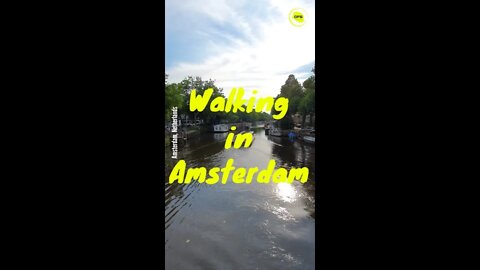 Walking in Amsterdam, Netherlands ǀ Прогулка по Амстердаму