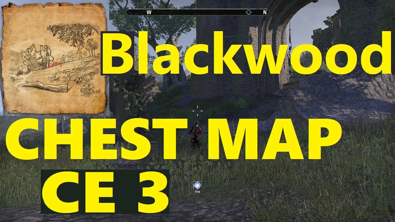 ESO Blackwood CE 3 Treasure Map Location! - (Guide) Elder Scrolls Online