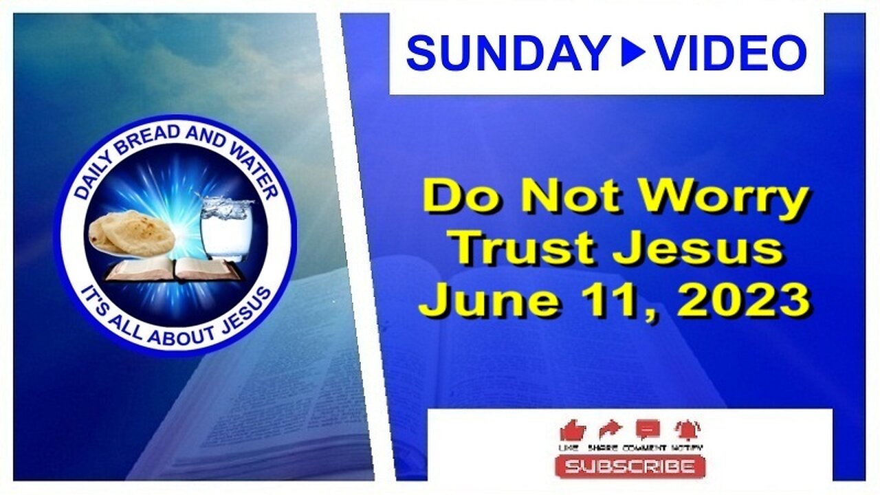 Do Not Worry Trust Jesus