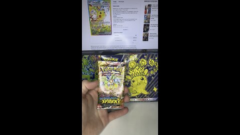 Pokemon Surging Sparks Pack Opening! #pokemon #tcg #usa