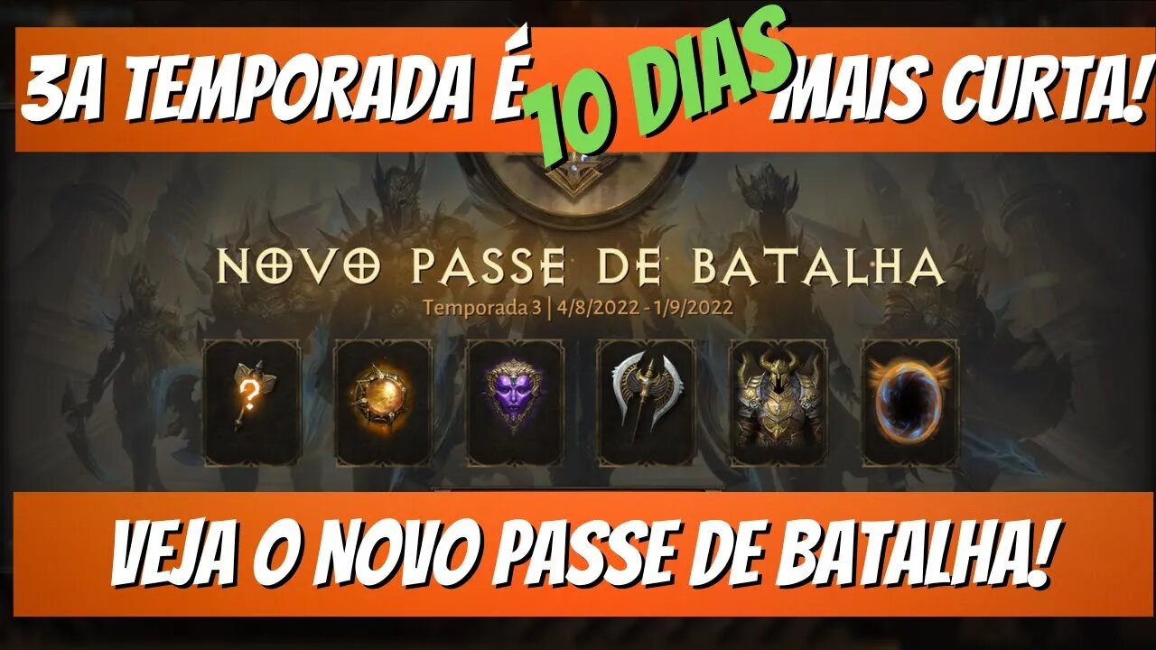 Diablo Immortal A temporada mais curta ate agora