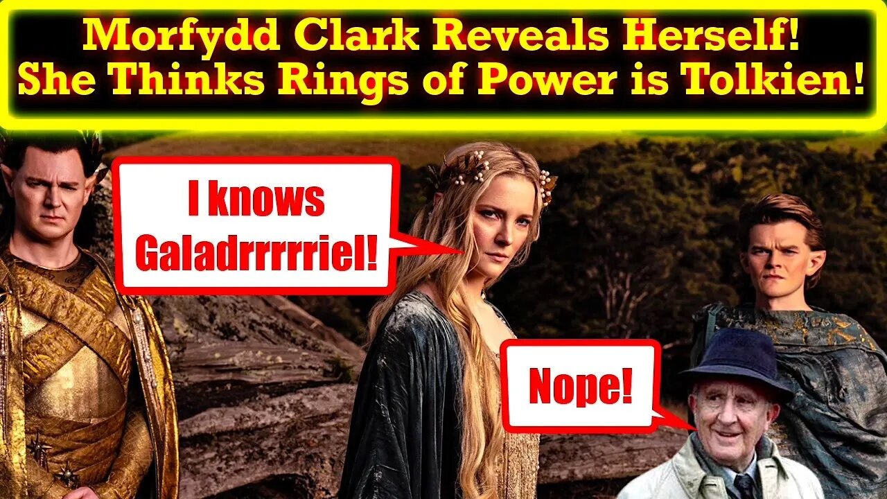 Morfydd Clark Concludes The Horrible Rings of Power Marketing Campaign!