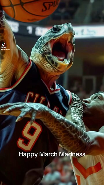 Happy March Madness to Humans and Turtles