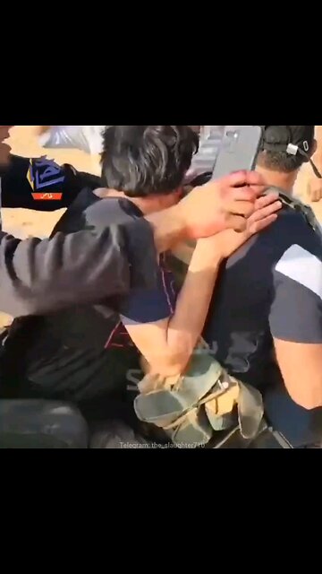 "Innocent" Palestinazi civilians praise Allah while kiddenapping Thai worker from Israel on Oct.7th