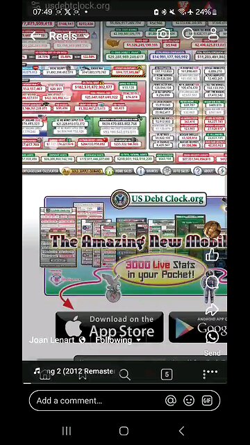 US Debt Clock 07/11/2024