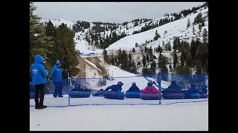 Gold Rush Tubing in Boise Mountain,Idaho