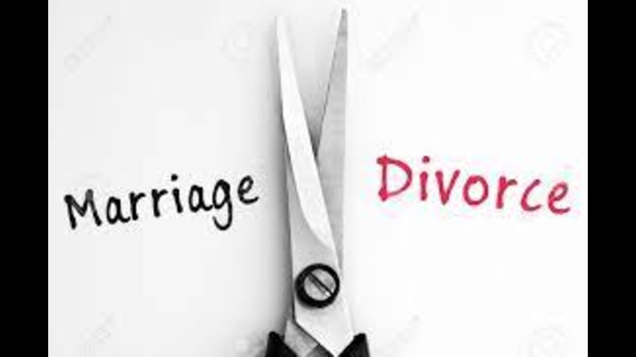 UNDERSTANDING MARRIAGE AND DIVORCE!!!!