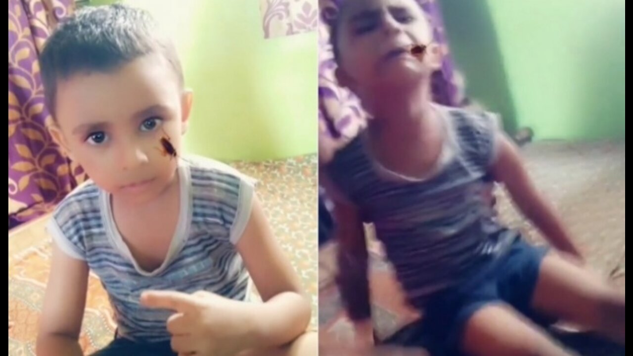 Funny SNAPCHAT filter prank on kid 😂😂 Wait for his reaction