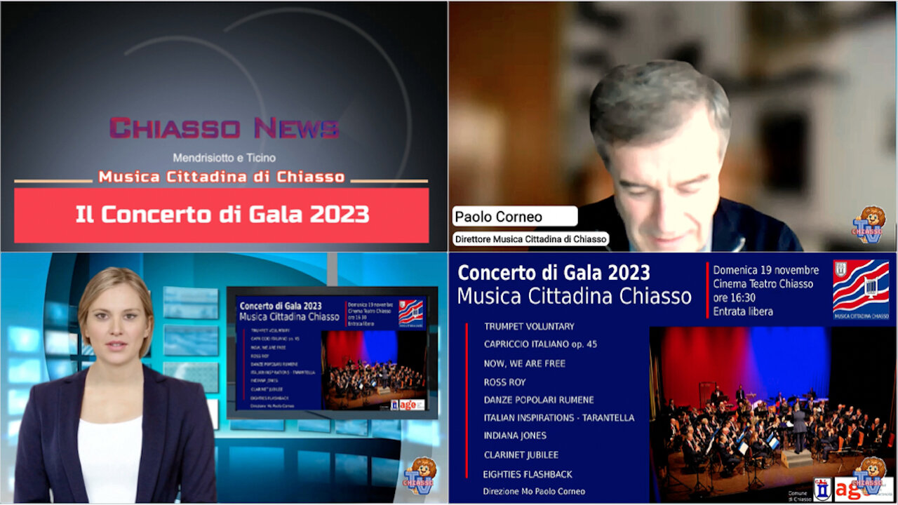 Concerto di Gala 2023 della Musica Cittadina di Chiasso