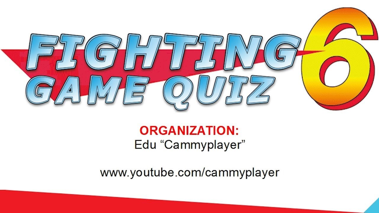 Fighting Game Quiz 6