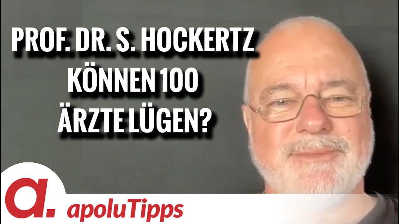 Interview mit Prof. Dr. Stefan Hockertz – "Können 100 Ärzte lügen?"